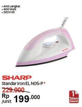 Promo Harga SHARP EI-N05 Iron  - Carrefour