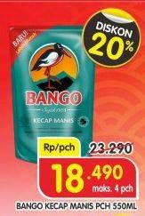 Promo Harga BANGO Kecap Manis 550 ml - Superindo