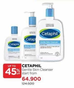 Promo Harga Cetaphil Gentle Skin Cleanser 250 ml - Watsons