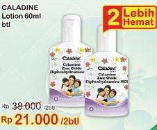 Promo Harga CALADINE Lotion per 2 botol 60 ml - Indomaret