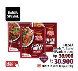 Promo Harga Fiesta Ready Meal All Variants 300 gr - LotteMart