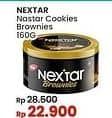 Promo Harga Nabati Nextar Cookies Brownies Choco Delight 160 gr - Indomaret