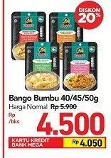 Promo Harga Bango Bumbu Kuliner Nusantara 40gr/45gr/50gr  - Carrefour