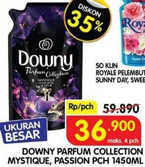 Promo Harga DOWNY Parfum Collection Mystique, Passion 1450 ml - Superindo