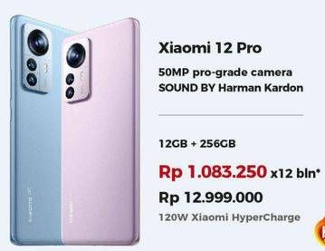 Promo Harga Xiaomi 12 Pro 12 GB + 256 GB  - Erafone