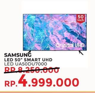 Promo Harga Samsung UA50DU7000K 4K UHD 50 Inci  - Yogya