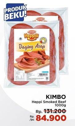 Promo Harga Kimbo Heppiii Daging Asap 1000 gr - Lotte Grosir