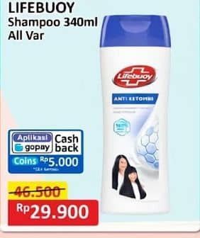 Promo Harga Lifebuoy Shampoo All Variants 340 ml - Alfamart