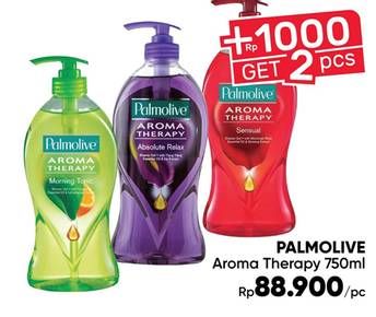 Promo Harga PALMOLIVE Shower Gel Aroma Therapy Morning Tonic, Aroma Therapy Absolute Relax, Aroma Therapy Sensual 750 ml - Guardian