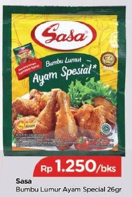 Promo Harga SASA Bumbu Masak Lumur Ayam Special 26 gr - TIP TOP