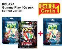 Promo Harga RELAXA Candy Play All Variants 40 gr - Indomaret