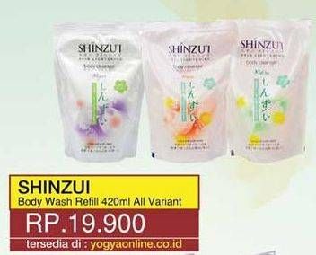 Promo Harga SHINZUI Body Cleanser Hana, Matsu 420 ml - Yogya