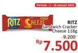 Promo Harga RITZ Sandwich Cheese 118 gr - Alfamidi