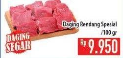 Promo Harga Daging Rendang Sapi Spesial per 100 gr - Hypermart