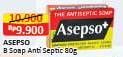 Promo Harga Asepso Antiseptic Bar Soap 80 gr - Alfamart