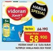 VIDORAN XMART 3 & 1 Susu Bubuk Nutriplex Vanilla/Madu 950gr