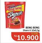 Promo Harga BENG-BENG Share It per 10 pcs 9 gr - Alfamidi