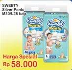 Promo Harga Sweety Silver Pants M30, L28  - Indomaret