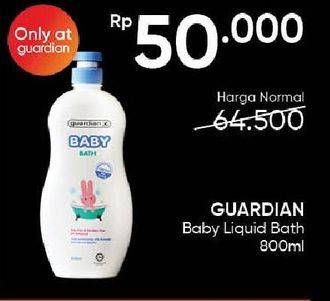 Promo Harga Guardian Baby Bath 800 ml - Guardian