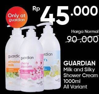 Promo Harga GUARDIAN Milk Bath All Variants 1000 ml - Guardian