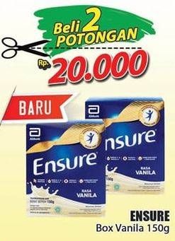 Promo Harga ENSURE Nutrition Powder FOS Vanila 150 gr - Hari Hari