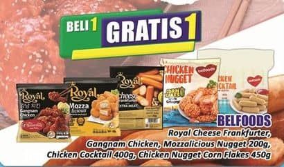 Promo Harga Belfoods Royal Sausage/Ayam Ala Korea/Chicken Nugget/Belfoods Sausage  - Hari Hari