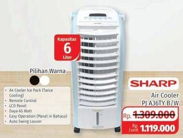 Promo Harga SHARP PJ-A36TY - Air Cooler B (Black, W (White  - Lotte Grosir