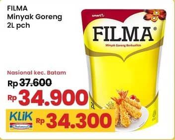 Promo Harga Filma Minyak Goreng 2000 ml - Indomaret