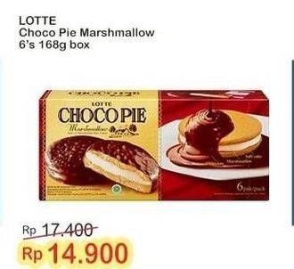 Promo Harga LOTTE Chocopie Marshmallow per 6 pcs 28 gr - Indomaret