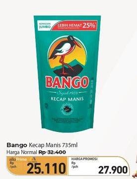 Promo Harga Bango Kecap Manis 735 ml - Carrefour