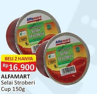 Promo Harga ALFAMART Selai Strawberry per 2 pcs 150 gr - Alfamart