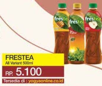 Promo Harga Frestea Minuman Teh All Variants 500 ml - Yogya