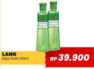 Promo Harga Cap Lang Minyak Kayu Putih 120 ml - Yogya