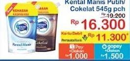 Promo Harga Frisian Flag Susu Kental Manis Cokelat, Putih 545 gr - Indomaret