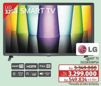 Promo Harga LG Smart TV 32LQ630BPSA  - Lotte Grosir