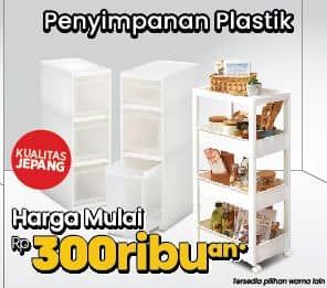 Promo Harga Penyimpanan Plastik  - COURTS