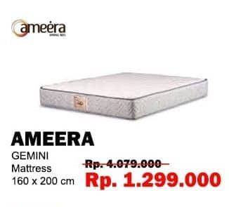 Promo Harga Ameera Gemini Mattress  - Carrefour