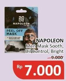 Promo Harga Napoleon Peel Off Mask Soothing And Moisturizing, Oil Control, Brightening 15 ml - Alfamidi
