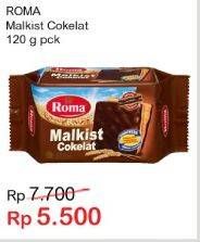 Promo Harga ROMA Malkist Cokelat 120 gr - Indomaret