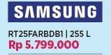 Promo Harga Samsung RT25FARBDB1 Digital Inverter  - COURTS