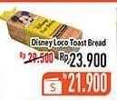 Promo Harga DISNEY Loco Toast Bread  - Hypermart