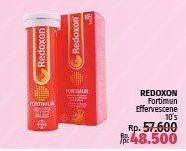 Promo Harga REDOXON Fortimun Suplemen Makanan Jeruk Effervescent 10 pcs - LotteMart
