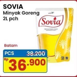 Promo Harga Sovia Minyak Goreng 2000 ml - Indomaret