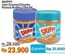Promo Harga Skippy Peanut Butter Creamy, Chunky 170 gr - Indomaret