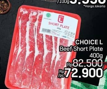 Choice L Beef Short Plate
