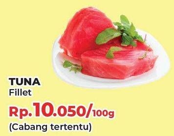 Promo Harga Tuna Fillet per 100 gr - Yogya