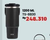Promo Harga TYESO Botol Minum Stainless TS-8830 1200 ml - COURTS