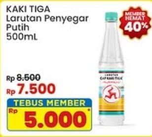 Promo Harga Cap Kaki Tiga Larutan Penyegar 500 ml - Indomaret