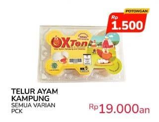 Promo Harga Telur Ayam Kampung All Variants 6 pcs - Indomaret