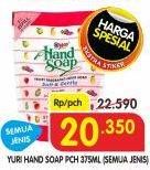 Promo Harga YURI Hand Soap All Variants 375 ml - Superindo